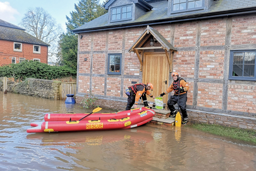 flood firefighters