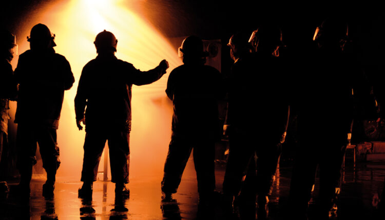 Fire crew