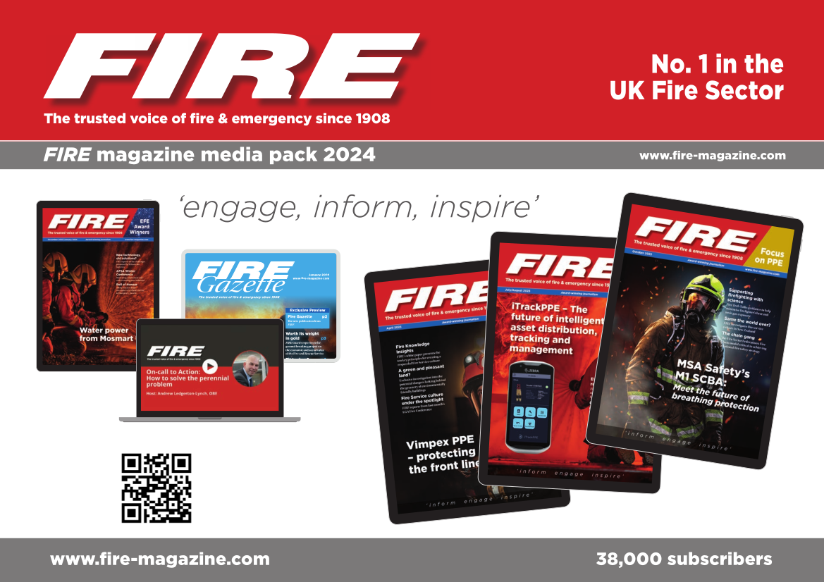 FIRE magazine - Media Pack 2024 - cover