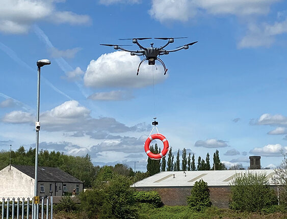 flying drone